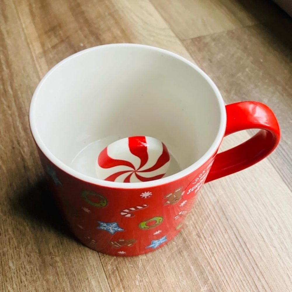 Festive Red Holiday Mug